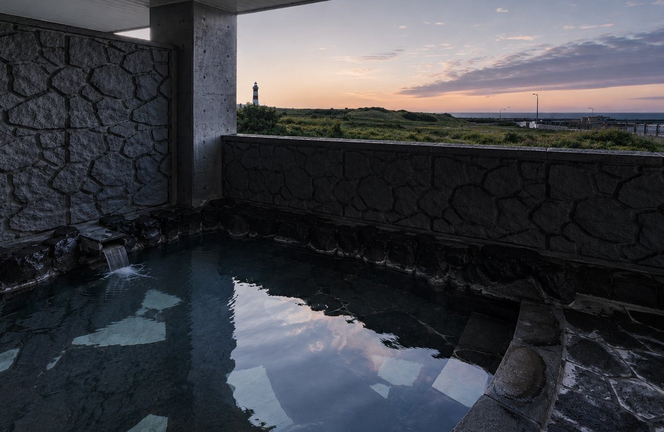 アイランド イン リシリ hotspring-rotenburo 大浴場(露天風呂)